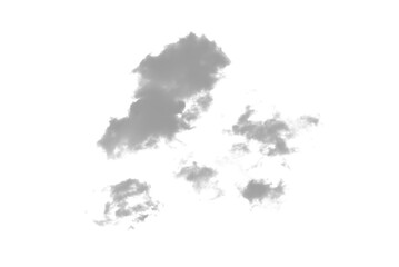 black and white smoke, cloud sky 
