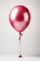 A colorful balloons isolated on a white background