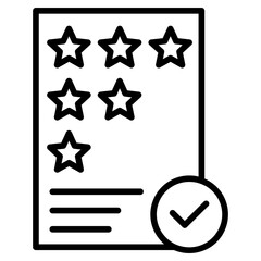 Rating Verification icon