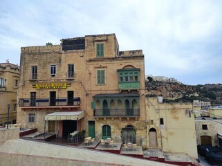 Malte, La Valette, balcons fermés