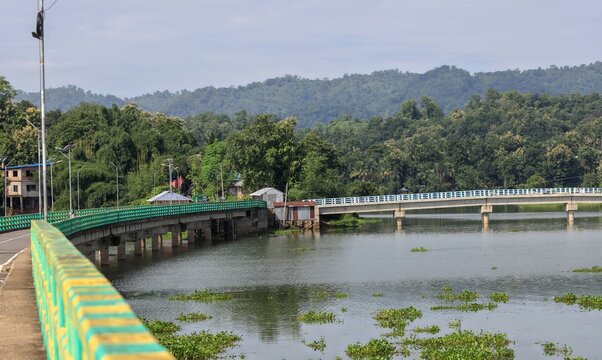 rangamati to kaptai connecting bridge.thsi photo was taken from Rangamati,Bangladesh.