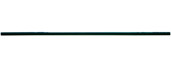 Horizontal old metal pipe, on a transparent background