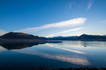 lake in the mountains