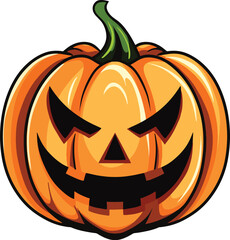 Halloween pumpkin vector