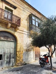 Malte, La Valette, balcons fermés