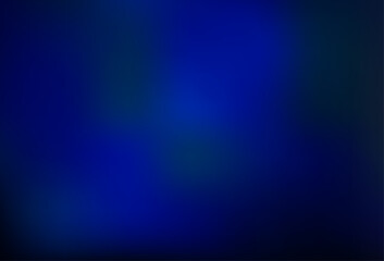 Dark BLUE vector abstract blurred background.
