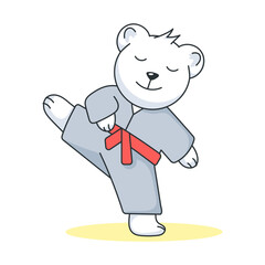 Karate Bear 