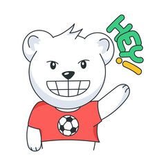 Football Bear 