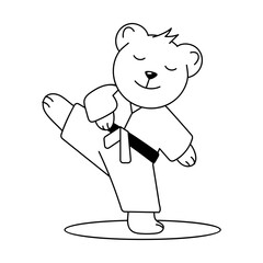 Karate Bear 