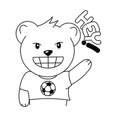 Football Bear 