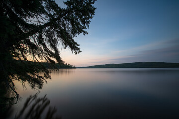 Lake in the Morning at Algonquin Park