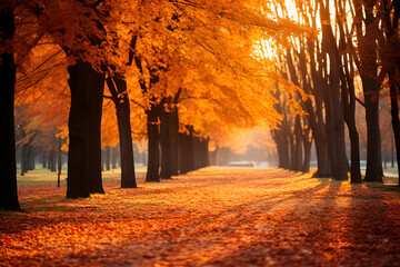 autumn in the forest