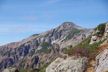 Fototapeta na wymiar 登山の景色