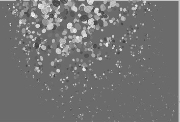 Light Silver, Gray vector template with abstract lines.