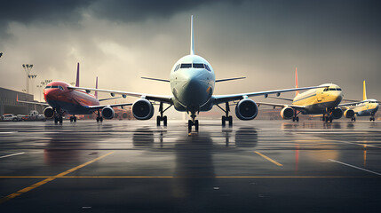 Fototapeta premium Airlines