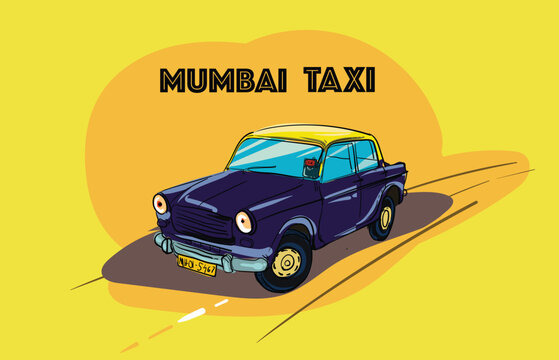 Mumbai people and culture illustration vectors