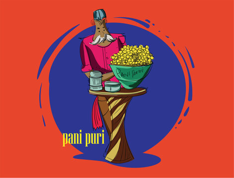 Mumbai people and culture illustration vectors