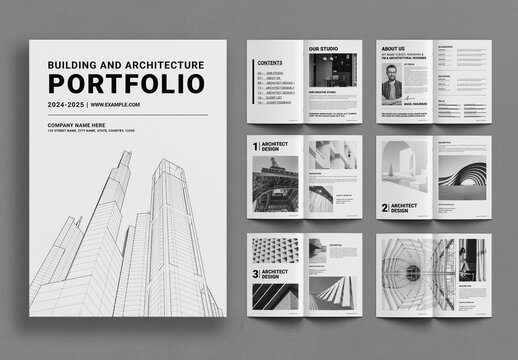 Architecture Portfolio Layout