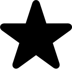 Star vector icons. Set of star symbols isolated. Vector file
