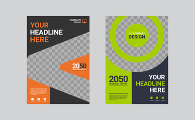 Creative corporate book cover design