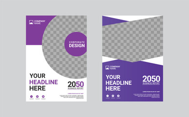 Creative corporate book cover design