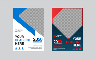 Creative corporate book cover design