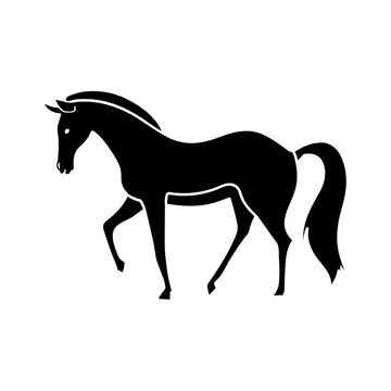 horse vector icon