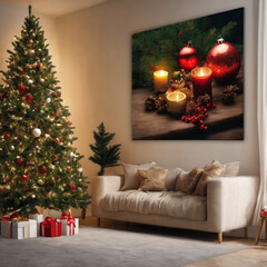 Christmas wall art