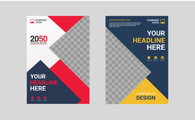 Creative corporate book cover design