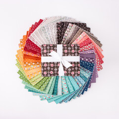 Abstract Geometric Design on White Background