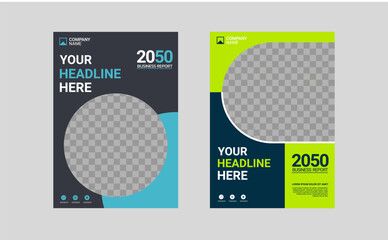 Creative corporate book cover design