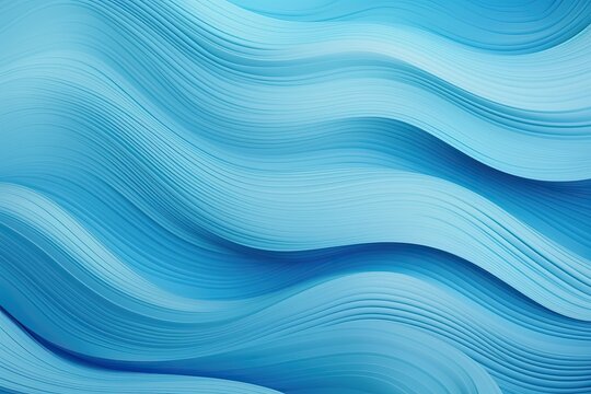 Abstract blue wavy background. Vector illustration for your graphic design, Blue background texture, wavy sea color pattern, AI Generated