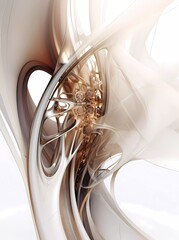 abstract rendering, 3d, design art illustration, Generated ai, generative, ai