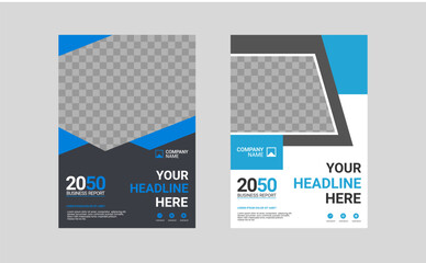 Creative corporate book cover design