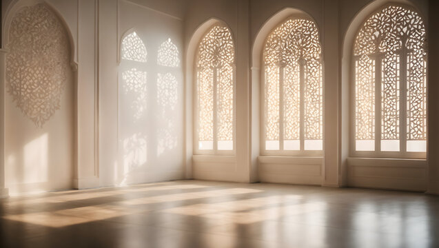 ornaments and interior in Islamic culture