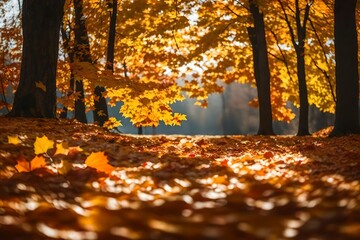 autumn in the forest