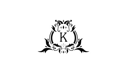 Luxury Frog on a Fire Logo K