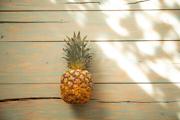 pineapple on the table