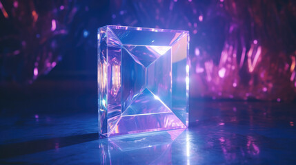 beautiful diamond gemstones crystal - by generative ai