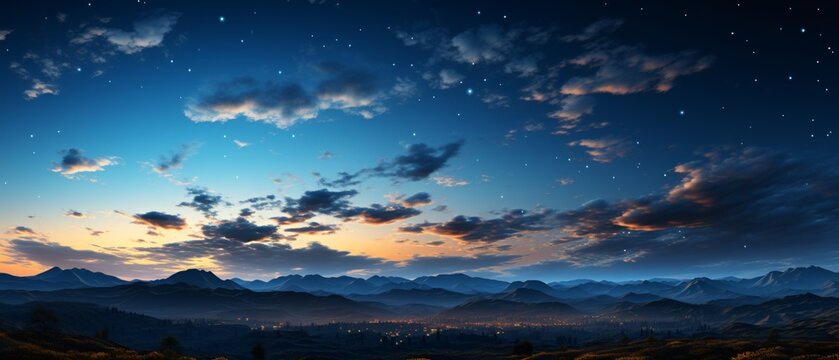 photo of Evening clear sky background