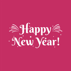 Happy New Year Vector Design