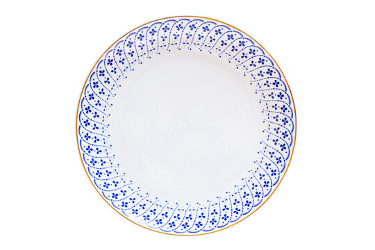 pottery porcelain on white background