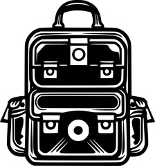 Obraz premium Back to School - High Quality Vector Logo - Vector illustration ideal for T-shirt graphic