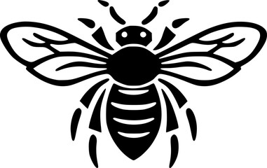 Fototapeta premium Bee - High Quality Vector Logo - Vector illustration ideal for T-shirt graphic