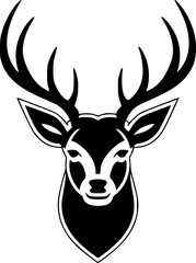 Dear | Black and White Vector illustration