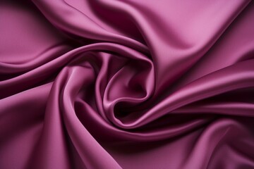 A close-up view of a vibrant purple fabric