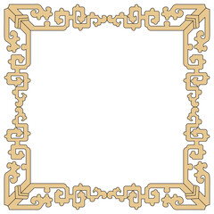 Luxury festive Chinese oriental traditional culture premium classical decoration red gold line art design vector illustration. Covers, greeting cards, logos, packaging, posters, backgrounds -Greeting