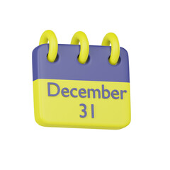 3d icons are used for New Year's, Christmas, or birthday celebrations as a surprise.3d render