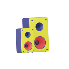 3d icons are used for New Year's, Christmas, or birthday celebrations as a surprise.3d render