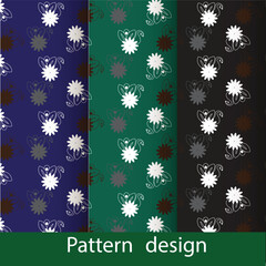 Seamless pattern background design.